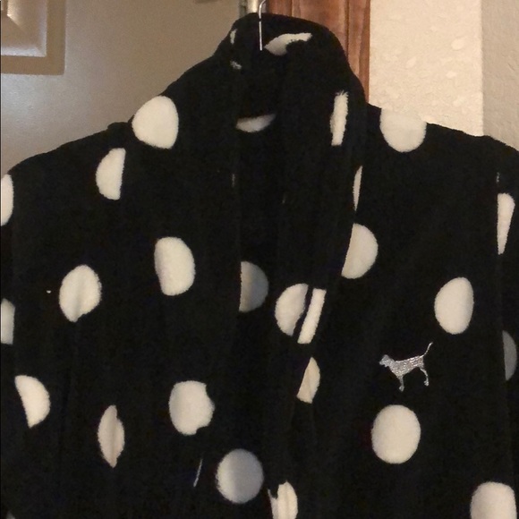 PINK polka dot robe! - Picture 2 of 3